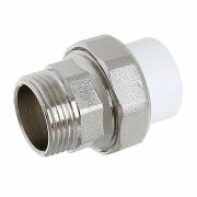 Муфта разъемная 20*3/4 Н PP-R белое RTP