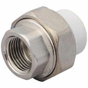 Муфта разъемная 25*1/2 В PP-R белая RTP