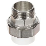 Муфта разъемная 25*1/2 Н PP-R белая RTP