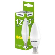 Лампа GENERICA 12Вт C35 3000K E27
