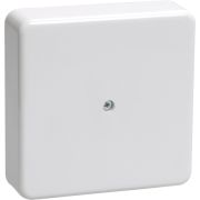 Коробка распаячная ОП 75х75х20 IP40 КМ41212-01 (6 клем. 6кв.мм) бел. IEK UKO10-075-075-020-K01