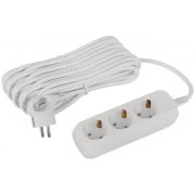 Удлинитель ЭРА 3 гнезда 10 м c заземл. 3х1,0 Greenline