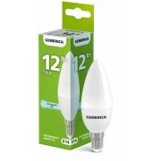 Лампа GENERICA 12Вт C35 6500K E14