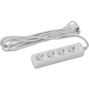 Удлинитель ЭРА 4 гнезда 5 м c заземл. 3х1,0 Greenline