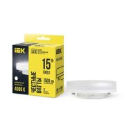Лампа 15Вт T75 4000K GX53 230В IEK