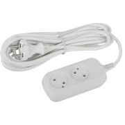 Удлинитель ЭРА 2 гнезда 5 м без заземл. 2х0,75 Greenline