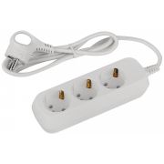 Удлинитель ЭРА 3 гнезда 1,5 м c заземл. 3х0,75 Greenline