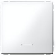 Выключатель 1-кл. ArtGallery 10AX с подсветкой быстрозажим. клем. механизм бел. SE GAL000113S