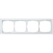 Рамка 4-м ArtGallery Pure матов. органич. стекло бел. SE GAL330104