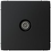 Розетка телевизионная проходная TV ArtGallery 4дБ механизм карбон SE GAL001092