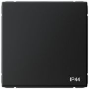 Переключатель 1-кл. ArtGallery IP44 10AX быстрозажим. клем. механизм карбон SE GAL441061S