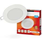 Светильник IN HOME ДВО 6Вт 4000К RLP встраиваемый белый