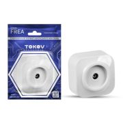 Розетка TV 1м ОП IP20 белый TOKOV