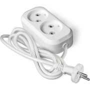 Удлинитель 2 гнезда 2 м 10A без заземл. UNIVersal