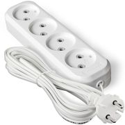 Удлинитель 4 гнезда 5 м без заземл. 6А UNIVersal