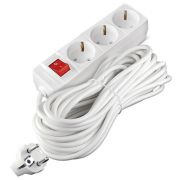 Удлинитель СОЮЗ 3 м 3 гнезда 3500 Вт с выкл.