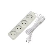 Удлинитель СОЮЗ 4 гнезда 3 м ПВС 10А без заземл.