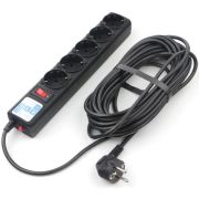 Сетевой фильтр 5 гнезд 7 м 10А КУБ