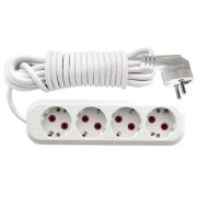 Удлинитель 4 гнезда 3 м с заземл. 10А UNIVERSAL