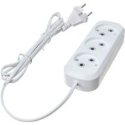Удлинитель 3 гнезда 2 м без заземл. 6А UNIVersal