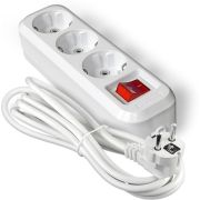 Удлинитель 3 гнезда 3 м с заземл. 13А с выкл. UNIVersal