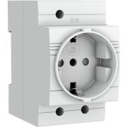 Розетка на DIN-рейку РДЕ-47 230В для евро вилки с заземл. PROxima EKF mdse-47-pro