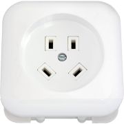 Розетка 1-м СП 32А IP20 бел. Bylectrica РС32-004 440В