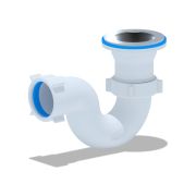 E110 Сифон для душевого поддона 1 1/2х40 АНИ