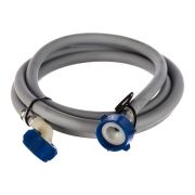 Шланг заливной ТБХ-500 в упаковке 2,0 м (серый)