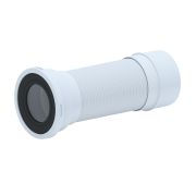 K921 Слив для унитаза D110 мм АНИ (гибкий 212-320 мм, с выпуском)