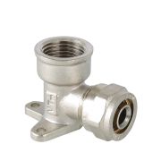 Водорозетка обжимная проходная VALTEC 16*1/2