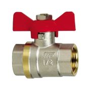 Кран американка полный проход бабочка 1