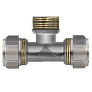 Тройник м/п с нар. 26х3/4