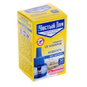 Жидкость от комаров 30мл. б/запаха.Чистый дом
