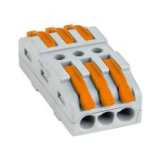 Клемма СМК 222-423 проходная 3 полюса 0,08-4 мм2 EKF plc-smk-423