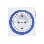 Таймер розеточный механический 3600W 96 вык/вкл в сутки 15 мин интервал SmartBuy