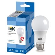 Лампа 15Вт LED Е27 6400К IEK