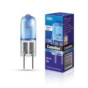 Лампа G4 20Вт 12V белый свет галогенная Camelion